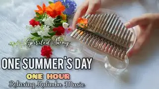 { 1 HOUR } SPIRITED AWAY | One Summer's Day | Relaxing Kalimba Music