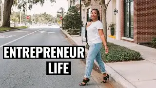 A Day in the Life of a Full Time Entrepreneur | My FIRST Speaking Engagement