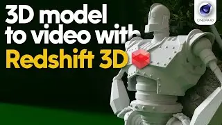 Compositing 3D Models into Video with Cinema 4D & Redshift – Ultimate Guide!