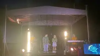 Процесс съемки и визитка