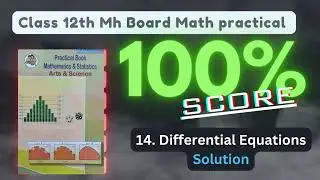 12th Maharashtra board math practical solution || HSC math practical answers 2023-2024 Chapter-14 |
