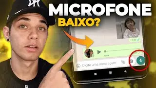 😱FUNCIONA! CELULAR COM MICROFONE BAIXO? Resolva Já!!!