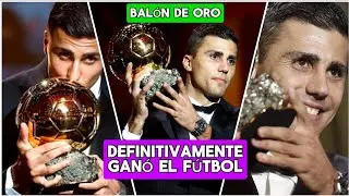 RODRI, JUSTO GANADOR DEL BALÓN DE ORO / Hoy ganó el fútbol balón de oro | Campogreen