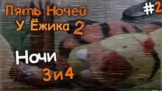 СЛОЖНОСТЬ ПОВЫШАЕТСЯ! Ночи 3 и 4 ✅ Пять Ночей У Ёжика 2 #2