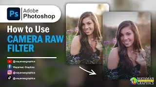 Amazing Portrait Retouching in Photoshop CC 2022 | Camera Raw Filter