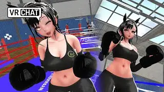 Your boxing trainer says you’re failing her class🥊 VRchat POV BOXING