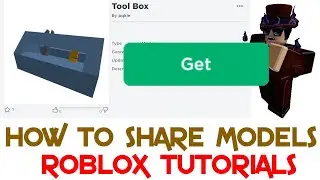 How to Share Models - Roblox Studio Tutorial 2020
