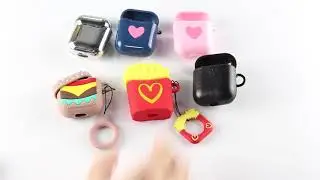 Custom cute design silicone airpod case
