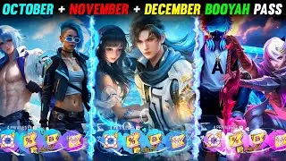 Next Booyah Pass In Free Fire🔥🥳| October Booyah Pass Free Fire 2024 | November Booyah Pass Free Fire
