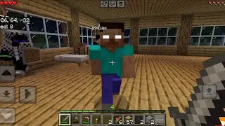 Surviving A Herobrine In Minecraft Survival  (Episode 2)