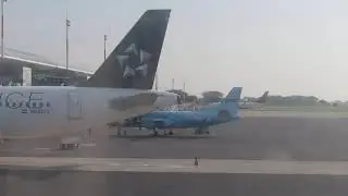 Landing at San Salvador (SAL) - Volaris Airbus A319 (Oct-2021 II)