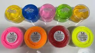 ASMR Oddly Satisfying Slime Unboxing 📦 Glossy, Clear & Stretchy Slime (No Talking)