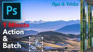 How to make Actions & Batch Effect on Multiple Photos in Photoshop | Urdu / Hindi tutorials