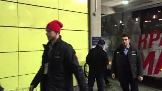Сборная России прибыла на матч полуфинала МЧМ с командой США