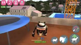 [Goat Simulator] Robot goat shennagans