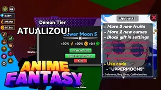 ANIME FANTASY ATUALIZOU! TUDO SOBRE O NOVO SISTEMA DEMONIC TIER E MUITO MAIS!