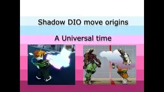 [AUT] Shadow DIO move origins