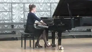 Ф. Лист - Мефисто вальс, часть 1, ля мажор, Крутова Евгения 15 лет