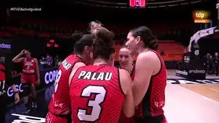 Copa de la Reina 2021 (Final):  Spar Girona-Valencia Basket