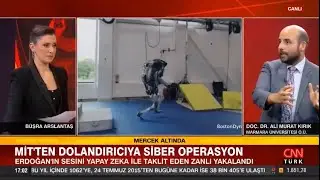 CNN Türk | Doç. Dr. Ali Murat Kırık | MİT'ten yapay zeka dolandırıcılarına operasyon!