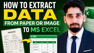 ✅ Stop Typing! AI Converts Images to Excel Automatically 