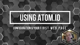 CS201 WK1 - Using Atom and First Web Page