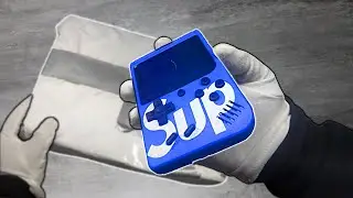Used Portable Sup Retro Console From GameSpot 400 in 1. Unboxing in 2020
