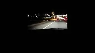 JHB South Africa - night time drive time-lapse