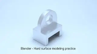Blender - Hard surface modeling practice #56
