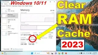 Clear RAM Cache in Windows 11/10 (How to) | 🚀Make Pc Super Faster