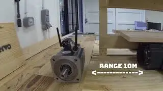 1rst Wireless Brushless Servomotor in the World