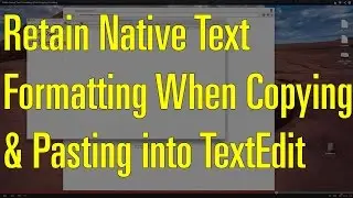 Retain Native Text Formatting When Copying & Pasting