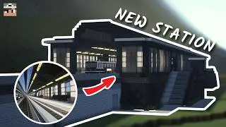 Building a Realistic Metro Station in Minecraft! | Schlachheim Behind The Build
