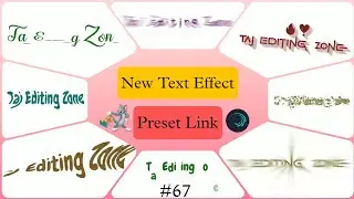 New Text Effect Preset 🥀 || Trending Text Effect Preset || Alight Motion Text Effect Preset || #67