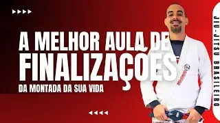 A melhor aula de ataques da montada no jiu-jitsu que você vai assistir na sua vida.