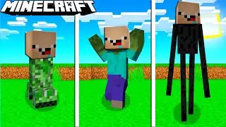 JEDE MINUTE in ZUFÄLLIGES MONSTER VERWANDELN in Minecraft