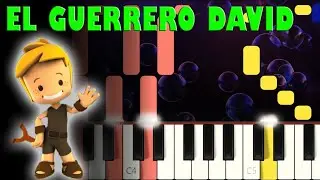 Pequeños Héroes - El Guerrero David | Piano Cover | Tutorial | Karaoke