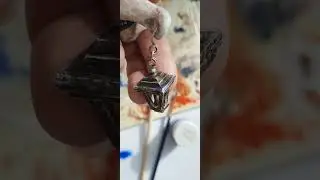 Миниатюра для куклы, фонарик из спичек и картона.