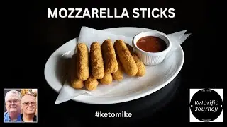 Crispy Keto Mozzarella Sticks in Air Fryer