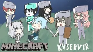 [Minecraft] scuffed building session on KVServer !