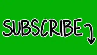 Green screen Free animated Subscribe Button+Free Download