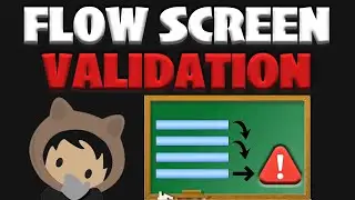 Add Validation to Flow Screen based on Multiple Fields