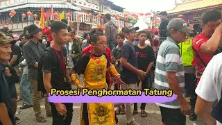 Penghormatan Tatung di Tua Pek Kong Singkawang 2023