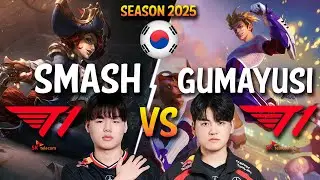 T1 Smash vs T1 Gumayusi - Smash MISS FORTUNE vs Gumayusi EZREAL ADC - Patch 15.3 KR Ranked | lolrec