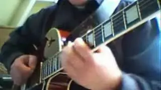 Blue Bossa up tempo - jazz guitar
