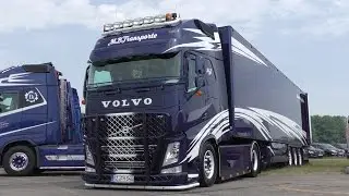 Truckfestival WOLFSMEILE 2015 - Awesome trucks / interiors ! [HD]