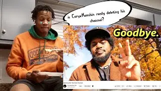 Coryxkenshin Deleting His YouTube Channel... [Reaction Video]