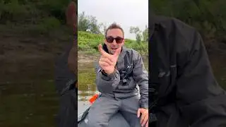 Примета на реке Обь #спиннинг #рыбалка #щука