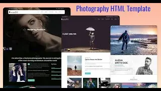 Photography Business HTML Template to Create Website