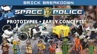 Cancelled LEGO Space Police 3 Prototypes and Early Concepts: Brick Breakdown!